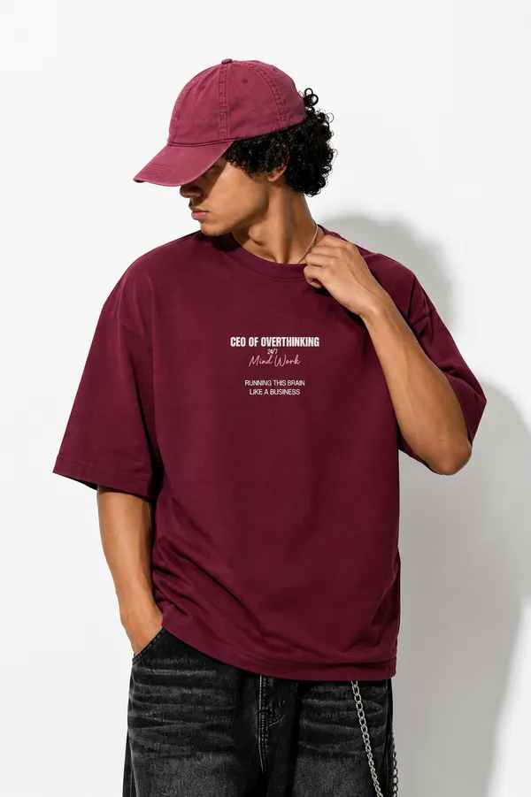 Maroon_240_GSM_Relaxed_Fit_T-Shirt_for_Men