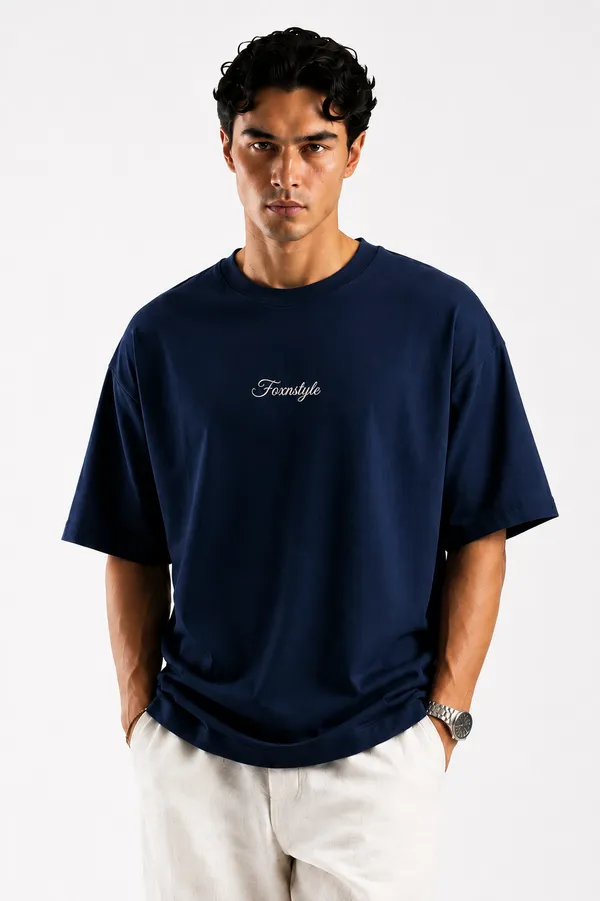 Navy_260_GSM_Crew_Neck_T-Shirt_for_Men