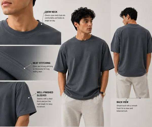 Charcoal_Crew_Neck_Casual_T-Shirt_for_Men