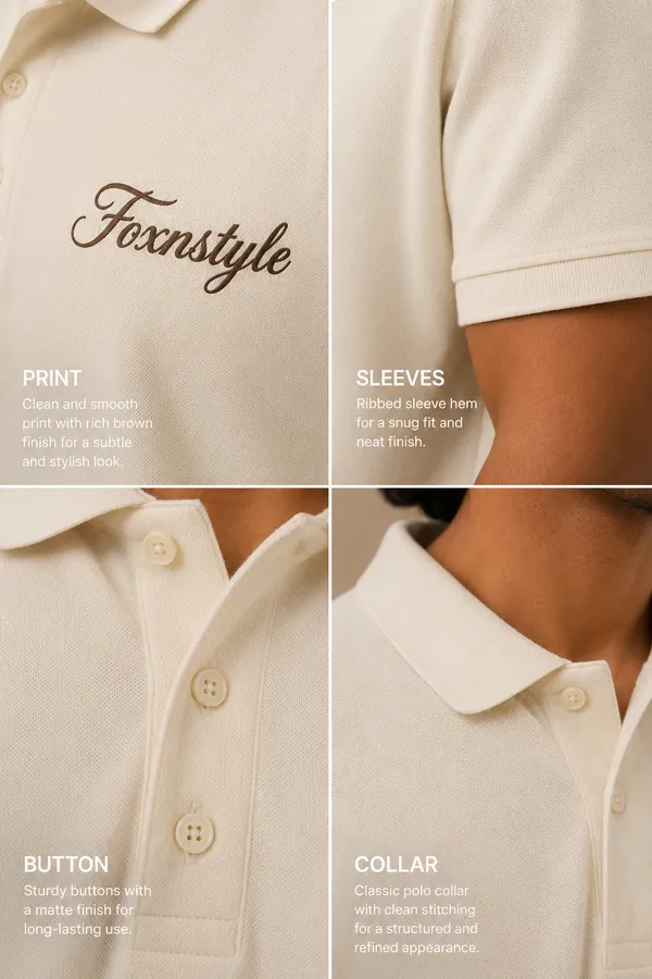 Cream_Regular_Fit_Polo_T-Shirt_for_Men