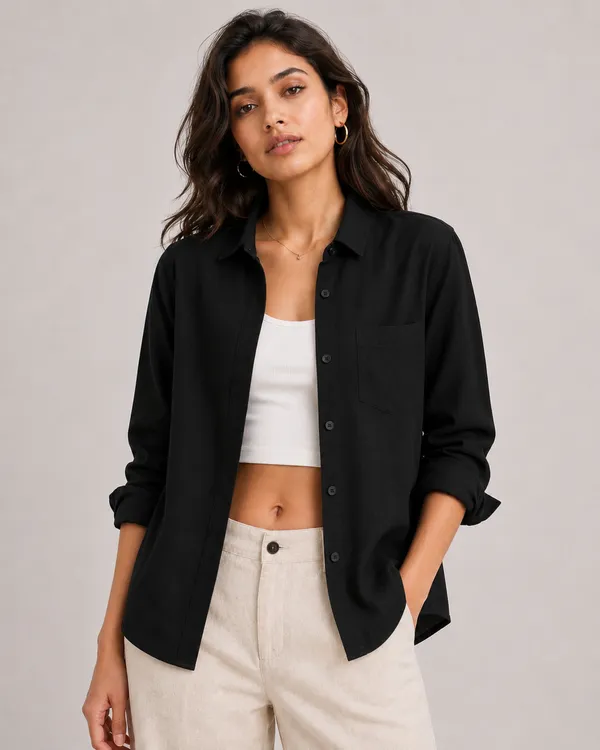 Black_Linen_Relaxed_Fit_Shirt_for_Women