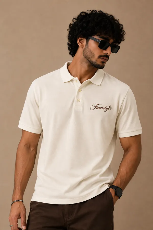 Cream_Regular_Fit_Polo_T-Shirt_for_Men