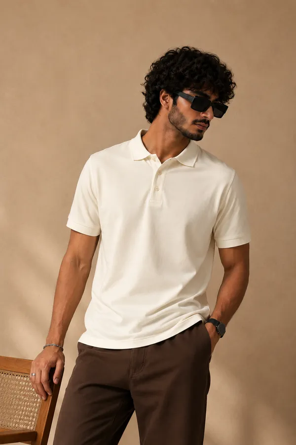White_Textured_Polo_T-Shirt_for_Men
