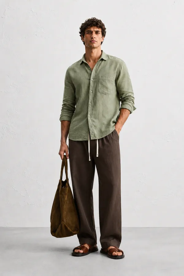 Green_Linen_Relaxed_Fit_Shirt_and_trouser__for_Men