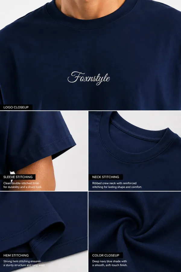 Navy_260_GSM_Crew_Neck_T-Shirt_for_Men