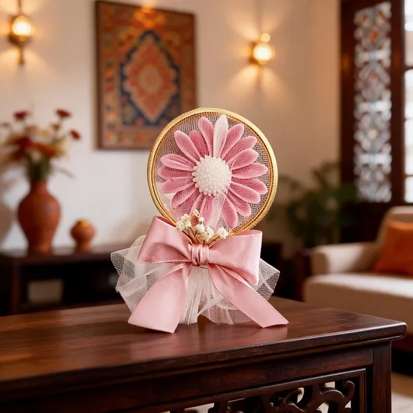 Daisy_Candle_White_Volet_Pink_Wine_Color