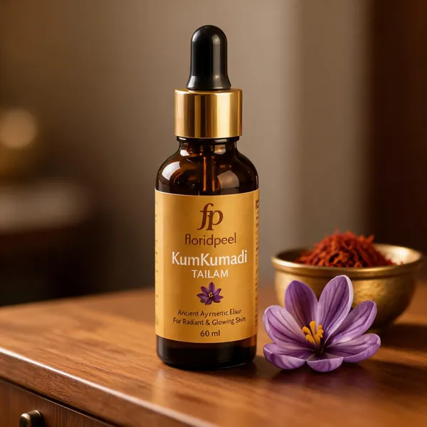 Floridpeel_Kumkumadi_Tailam_Facial_Oil