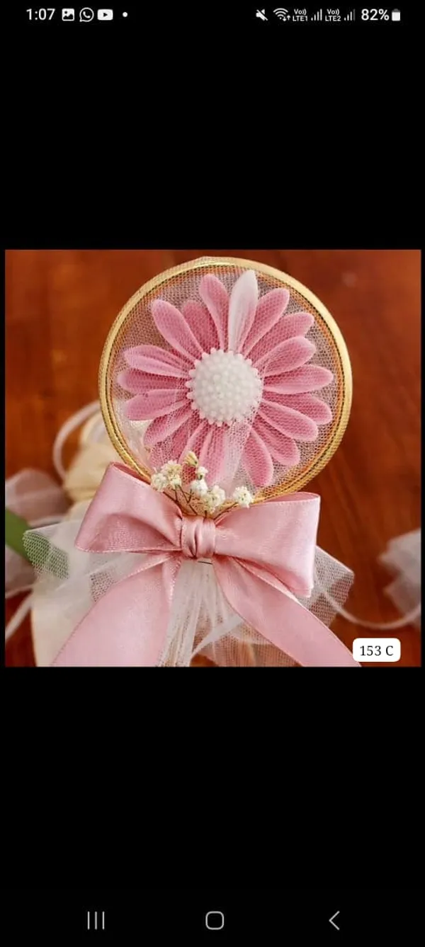 Daisy__Candle_White_Volet__Pink_Wine_Color