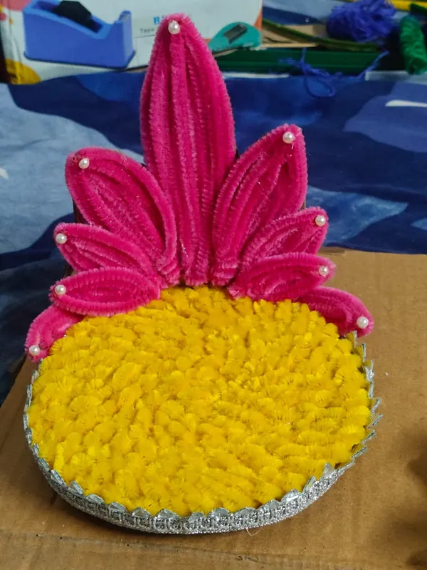 Handmade_Textured_Pineapple_Decorative_Showpiece