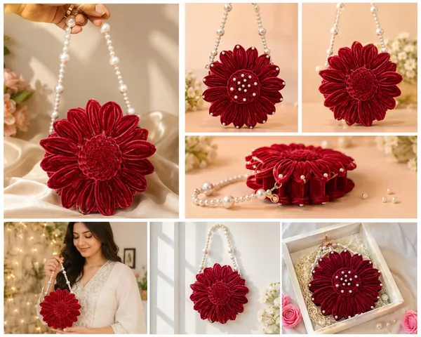 Red_Velvet_Flower_Sling_Bag_for_Women