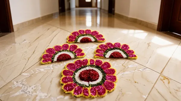 Woolen_Traditional_Floral_Pattern_Rangoli