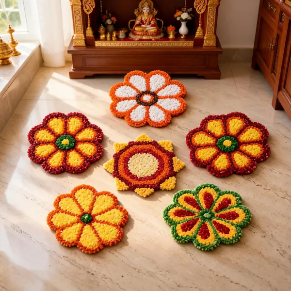 Woolen_Festive_Floral_Pattern_Pooja_Aasan_Pack_Of_6