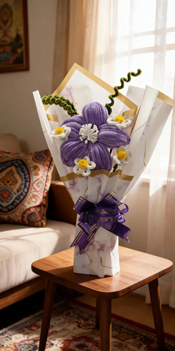 Cotton_Crochet_Purple_Floral_Bouquet