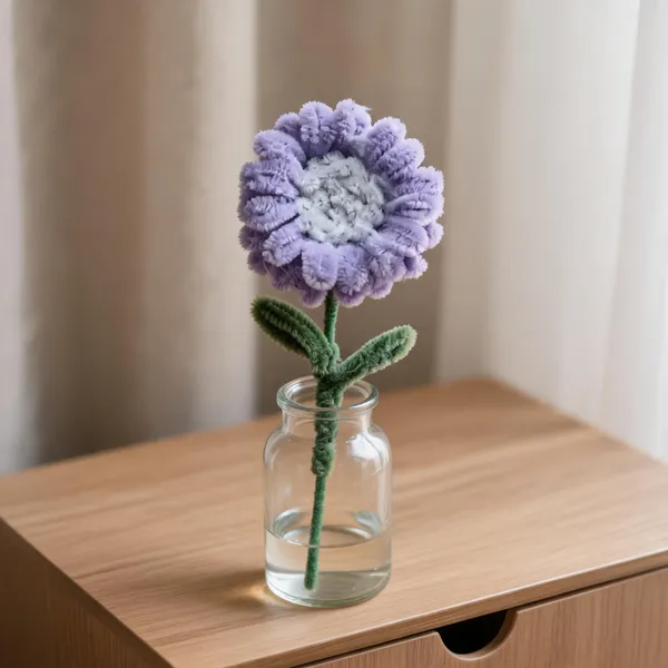 Cotton_Decorative_Lavender_Artificial_Single_Flower_Stem_Pack_Of_2
