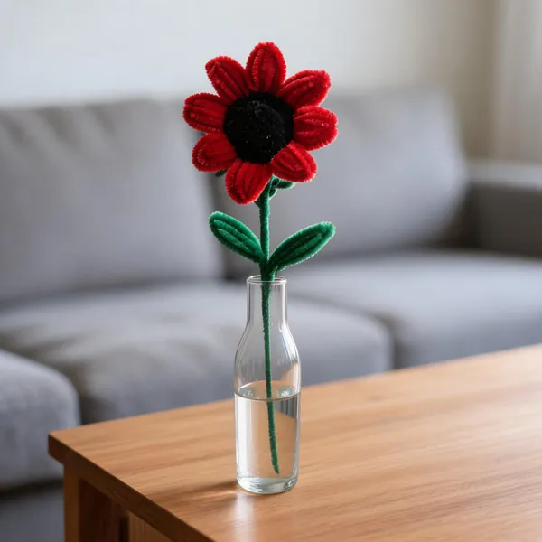 Cotton_Decorative_Red_Artificial_Flower_Stem_Pack_Of_2