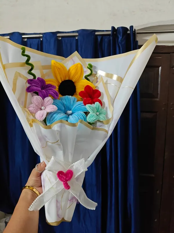 Fabric_Multicolour_Floral_Bouquet