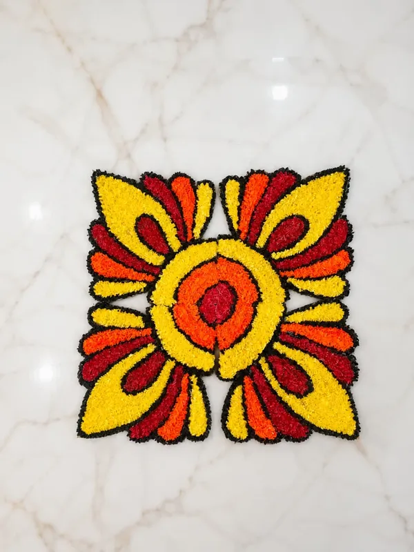 Tufted_Traditional_Floral_Rangoli_Floor_Mat