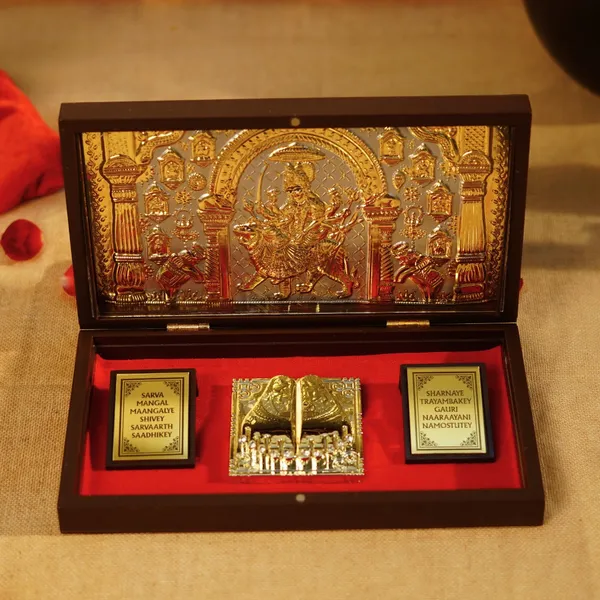 Mixed_Material_Navratri_Sherawali_Mata_Pooja_Box_8X4.5_Inch