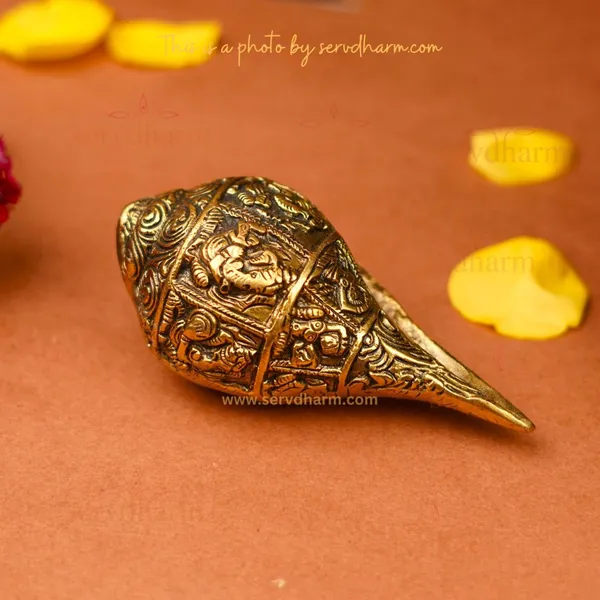 Brass_Ganesh_Shankh_With_Carvings_Gift_Box