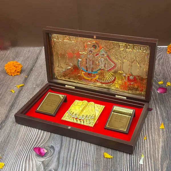 Radha_Krishna_Pooja_Box_Brown_8X4.5_Inch