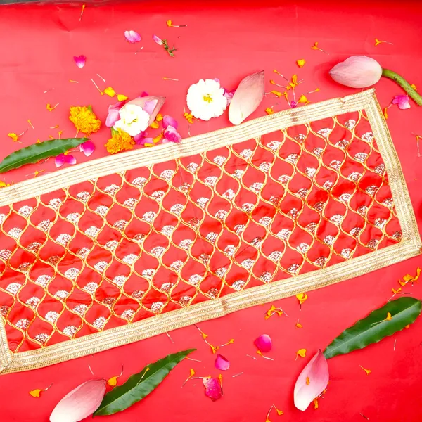 Fabric_Red_Golden_Mata_Chunri_26X10_Inch_-_Pack_Of_2