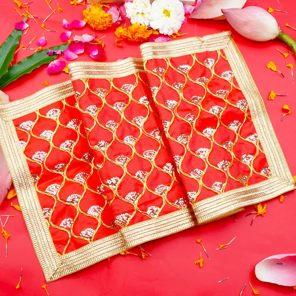 Fabric_Red_Golden_Mata_Chunri_26X10_Inch_-_Pack_Of_2