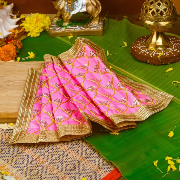 Fabric_Light_Pink_Mata_Chunri_For_Navratri_Puja_-_Pack_Of_2