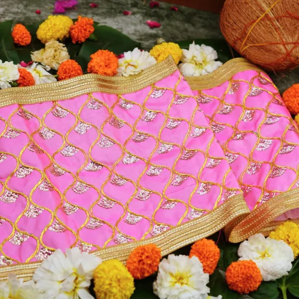Fabric_Light_Pink_Mata_Chunri_For_Navratri_Puja_-_Pack_Of_2