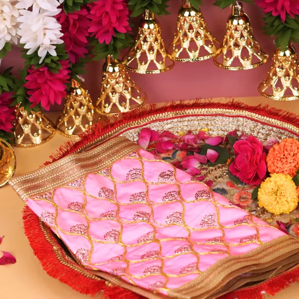 Fabric_Light_Pink_Mata_Chunri_For_Navratri_Puja_-_Pack_Of_2