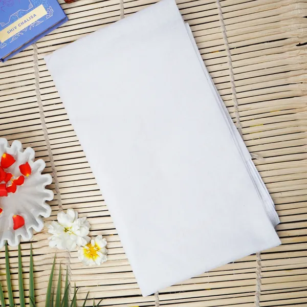 White_Fabric_Pooja_Vastra_Aasan_1.25_Metre_-_Pack_Of_2