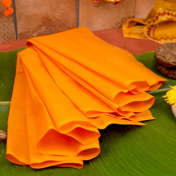 Hanuman_Kesari_Fabric_Pooja_Vastra_1.25_Mtr_-_Pack_Of_2