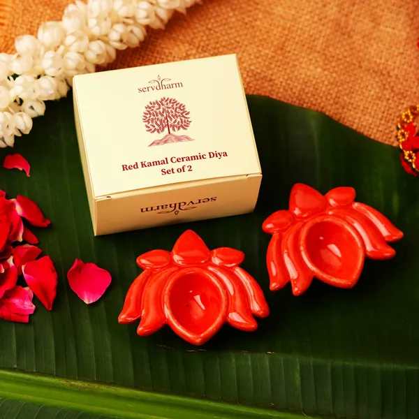 Red_Ceramic_Kamal_Diya_Set_Of_2