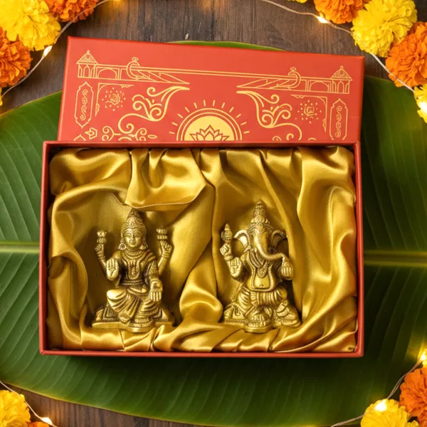 Brass_Lakshmi_Ganesh_Idol_Set_3_Inch_690G
