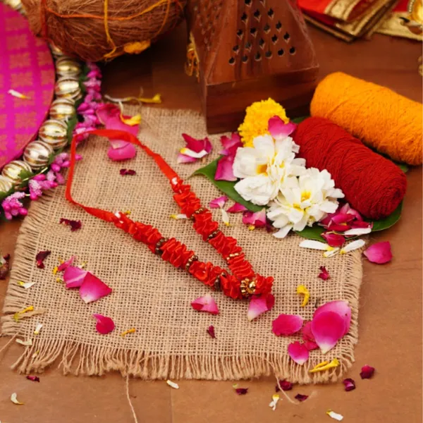Red_Fabric_Floral_Idol_Mala_7.5_Inch_-_Pack_Of_2