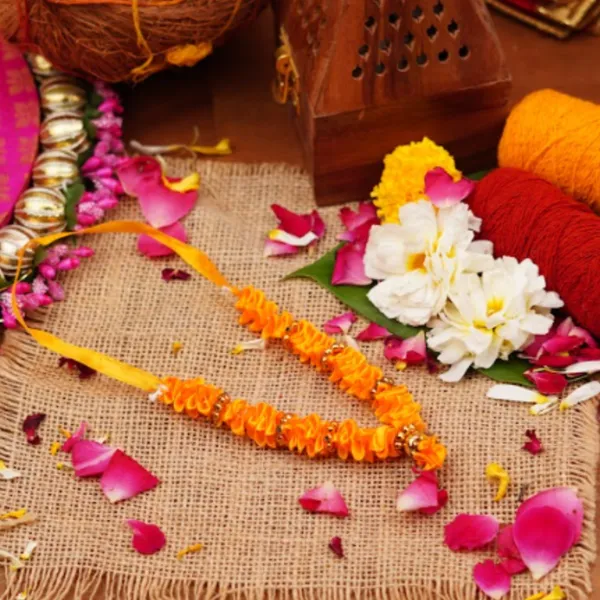 Yellow_Floral_Fabric_Idol_Mala__-_Pack_Of_50