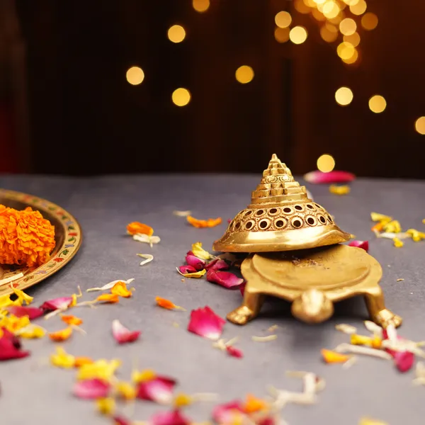Brass_Meru_Shri_Yantra_Turtle_Loban_Daan_Dhoop_Dani