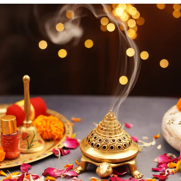 Brass_Meru_Shri_Yantra_Turtle_Loban_Daan_Dhoop_Dani