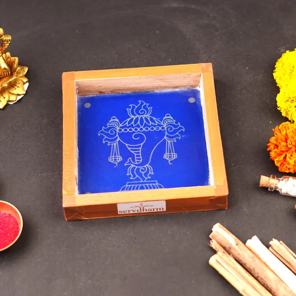 Shankh_Chakra_Wooden_Kolam_Stencil_5X5_Inch