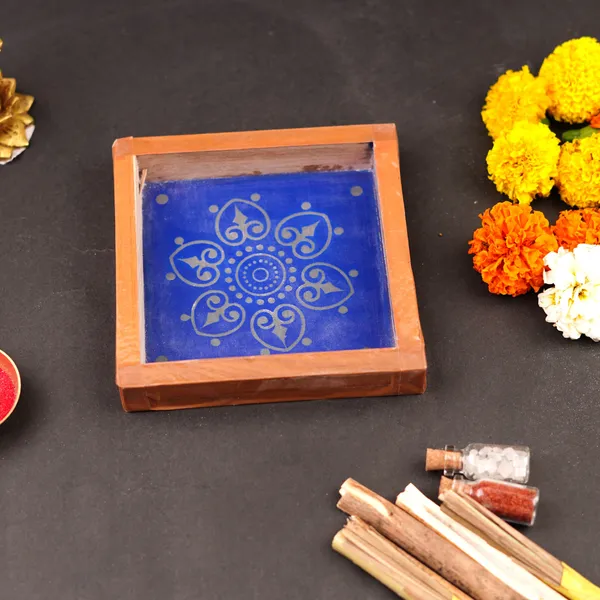Floral_Design_Wooden_Kolam_Stencil_5X5_Inch