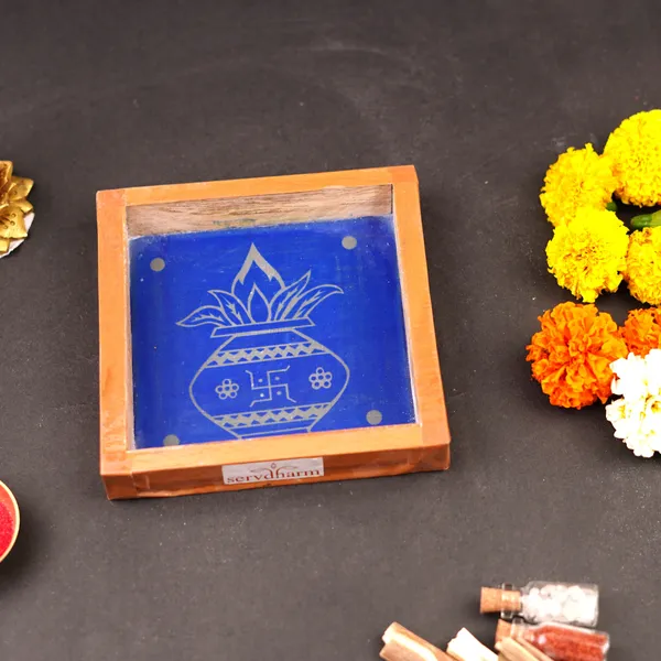 Mangal_Kalash_Wooden_Kolam_Stencil_5X5_Inch
