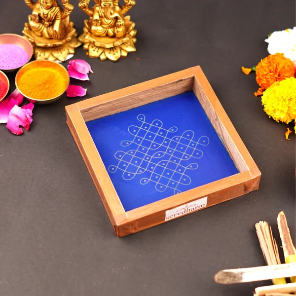 Traditional_Kolam_Pattern_Wooden_Kolam_Stencil_5X5_Inch