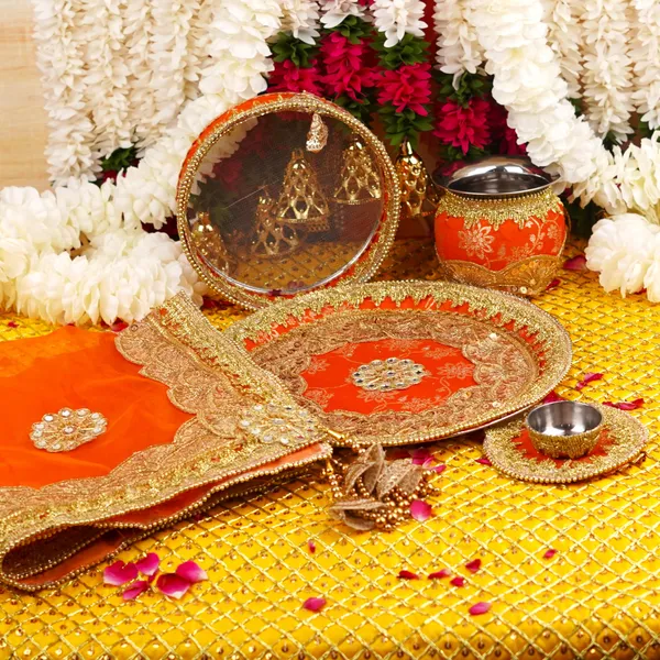 Orange_Metal_Karwa_Chauth_Thali_Set__Pack_Of_5