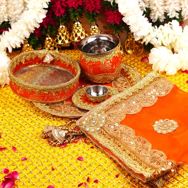 Orange_Metal_Karwa_Chauth_Thali_Set__Pack_Of_5