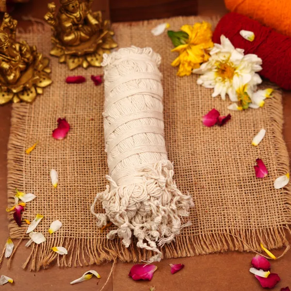 White_Sacred_Cotton_Janeu_Roll_20_Pcs_-_Pack_Of_2
