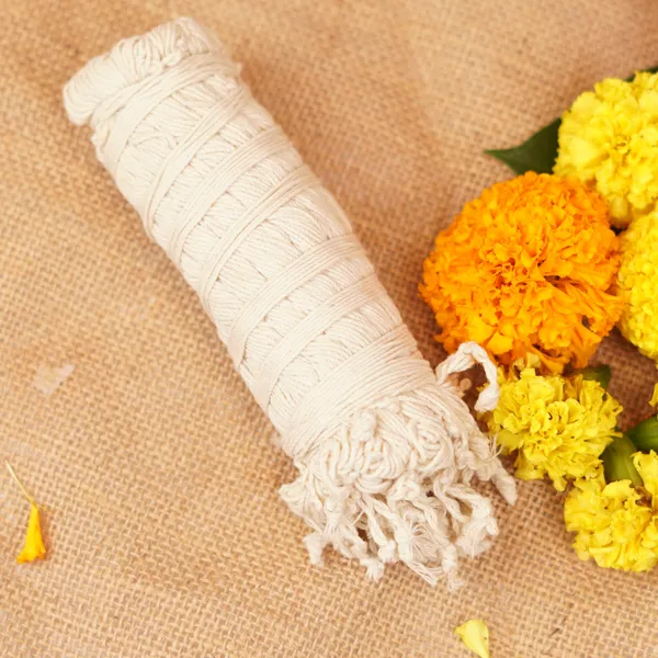 White_Sacred_Cotton_Janeu_Roll_20_Pcs_-_Pack_Of_2
