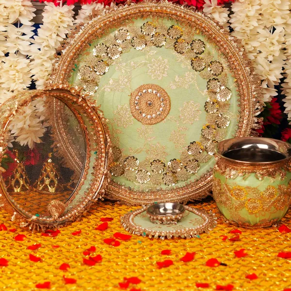 Sea_Green_Metal_Karwa_Chauth_Thali_Set__Pack_Of_5