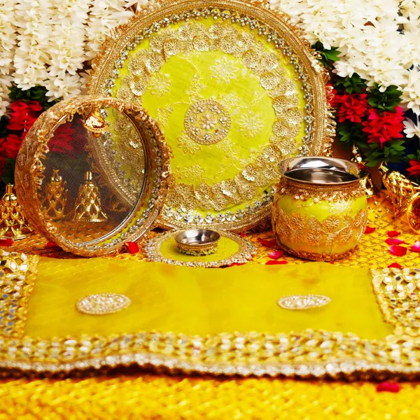 Mint_Green_Metal_Karwa_Chauth_Thali_Set__Pack_Of_5