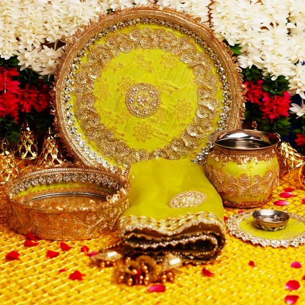 Mint_Green_Metal_Karwa_Chauth_Thali_Set__Pack_Of_5