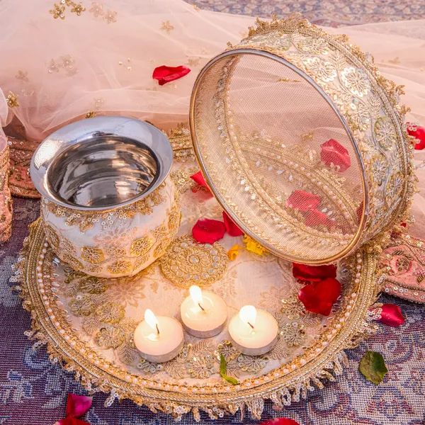 Golden_Metal_Karwa_Chauth_Thali_Set_Pack_Of_3