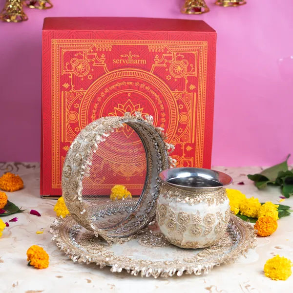 Golden_Metal_Karwa_Chauth_Thali_Set_Pack_Of_3